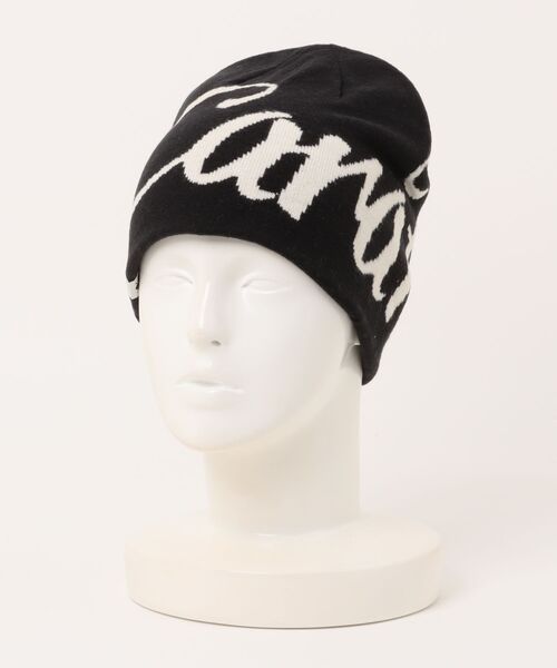 Burner（バーナー）の「【OKUOKU　0909】手書き風ロゴ ニット ビーニー  oku-bosi-41-19（ニットキャップ/ビーニー・メンズ・ホワイト系その他/グレー/カーキ/ブラック・FREE）」の11枚目の写真