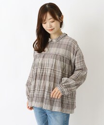 one'sterrace（ワンズテラス）の「前後着用 丸衿ブラウス（シャツ/ブラウス）」