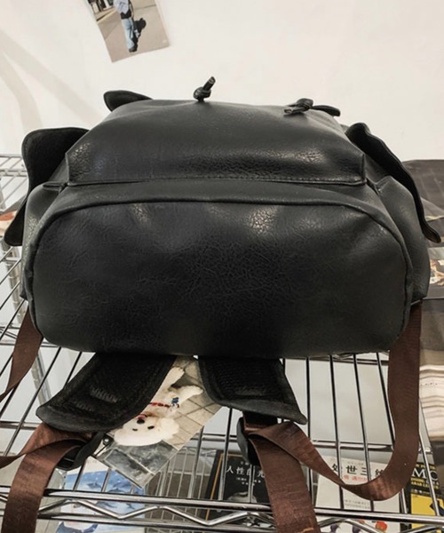 WESTBOY(ウエストボーイ)の「大容量 レザーバックパック WO25W2BG05【WB ORIGINALS】【2025AW】(バックパック/リュック・メンズ・ブラック・FREE)」の16枚目の写真