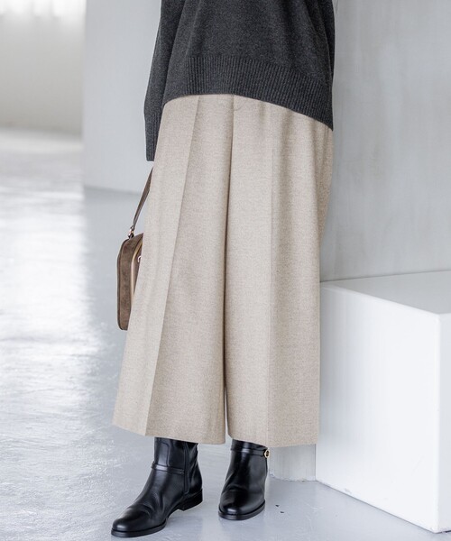 セール】ラメミックスツイード クロップド パンツ（その他パンツ）｜23