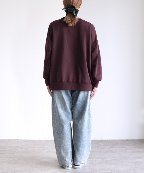 【新品未開封】Freada ランドスケープ箔プリント スウェット esa-00203.jpg