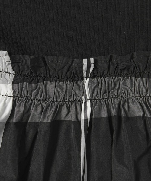 green label relaxing（グリーンレーベルリラクシング）の「ドッキング ワンピース / キッズ  100cm-160cm（ワンピース・キッズ・グレー系/ブラック・100cm/160cm/110cm/140cm/150cm/130cm/120cm）」の20枚目の写真