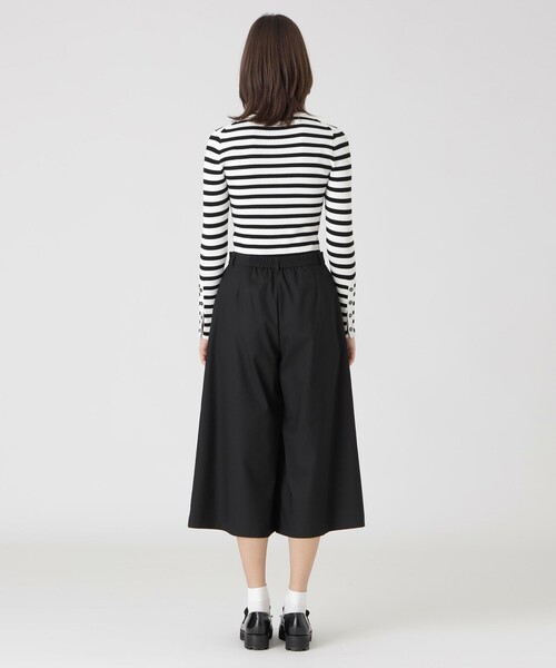 セール】プレーンウォッシャブルガウチョパンツ（その他パンツ）｜BLUE