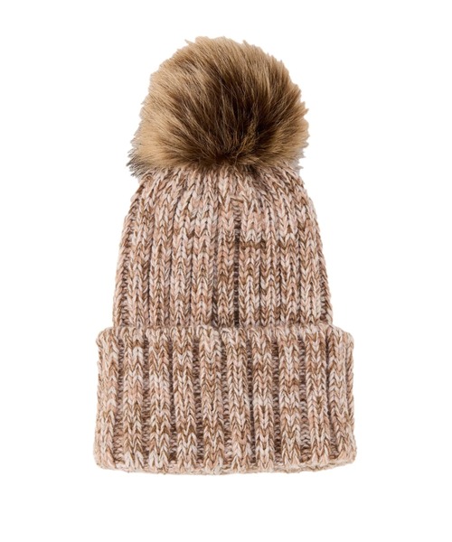 ROXY(ロキシー)の「COZY BEANIE/ロキシーニットキャップ・ビーニー(ニットキャップ/ビーニー・レディース・ブラック/ホワイト/ブラウン・FREE)」の6枚目の写真