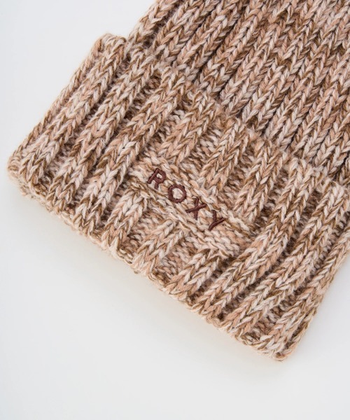 ROXY(ロキシー)の「COZY BEANIE/ロキシーニットキャップ・ビーニー(ニットキャップ/ビーニー・レディース・ブラック/ホワイト/ブラウン・FREE)」の5枚目の写真