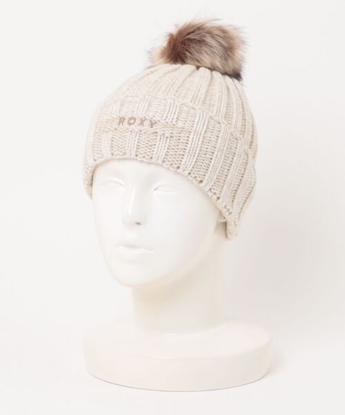 ROXY(ロキシー)の「COZY BEANIE/ロキシーニットキャップ・ビーニー(ニットキャップ/ビーニー・レディース・ブラック/ホワイト/ブラウン・FREE)」の10枚目の写真