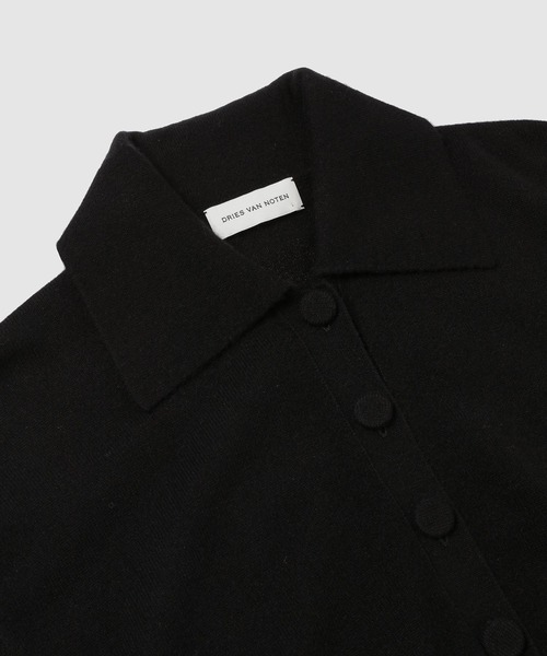 DRIES VAN NOTEN（ドリスヴァンノッテン）の「TIGRE 2704 W.K.CARDIGAN（カーディガン/ボレロ・レディース・ブラック・S）」の4枚目の写真
