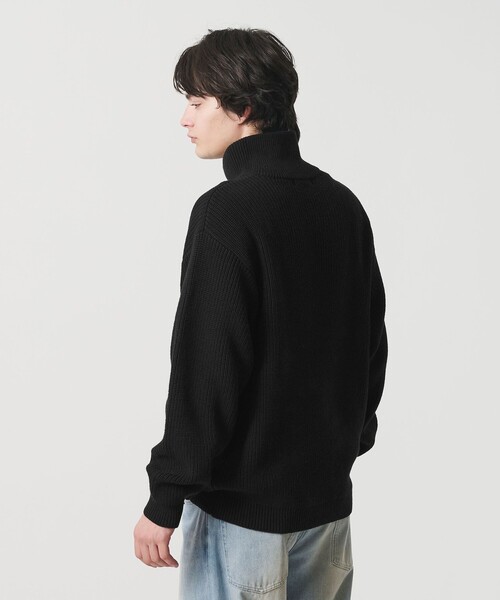 MONKEY TIME(モンキータイム)の「バルキー アゼ ハーフジップ ニット(ニット/セーター・メンズ・ケリーグリーン/ダークグレー/ブラック・S/M/L/XL)」の20枚目の写真