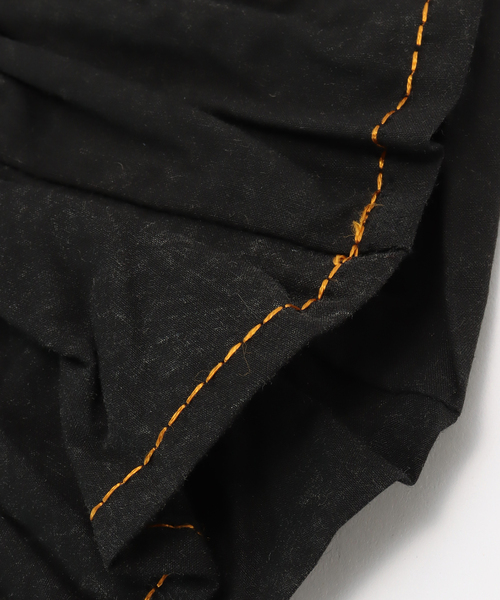 GANNI（ガニー）の「GANNI / ガニー Washed Stretch Cotton Scrunchie（シュシュ・レディース・ブラック・FREE）」の4枚目の写真