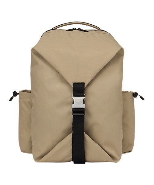 Onitsuka Tiger(オニツカタイガー)の「BACK PACK/ バックパック(ショルダーバッグ・レディース・ブラック/ベージュ・OS)」の2枚目の写真