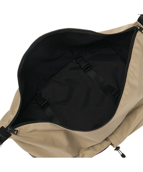 Onitsuka Tiger(オニツカタイガー)の「BACK PACK/ バックパック(ショルダーバッグ・レディース・ブラック/ベージュ・OS)」の4枚目の写真