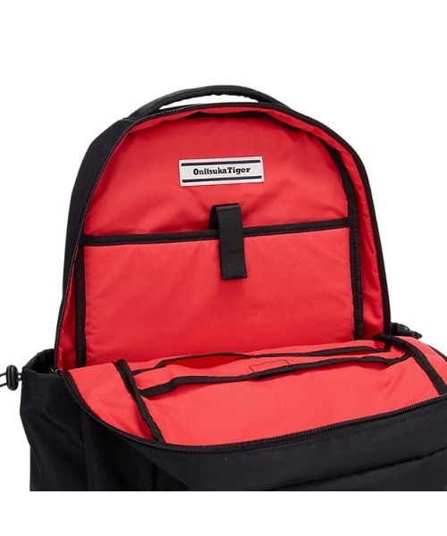 Onitsuka Tiger(オニツカタイガー)の「BACK PACK/ バックパック(ショルダーバッグ・レディース・ブラック/ベージュ・OS)」の8枚目の写真