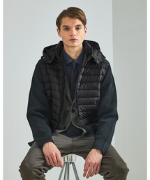 本日限定お値下げ‼️デザインワークス　フード付きブルゾン⭐︎新品未使用 ハニーズ Honeys 撥水加工フードブルゾン マウンテンパーカー 撥