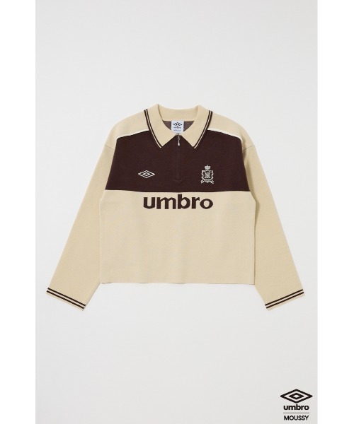 UMBRO HALF ZIP TEAM ニットシャツ（ニット/セーター）｜MOUSSY