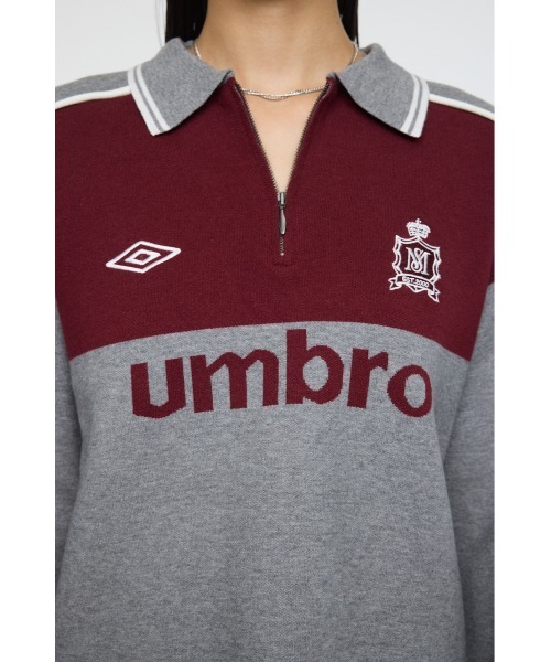 UMBRO HALF ZIP TEAM ニットシャツ（ニット/セーター）｜MOUSSY
