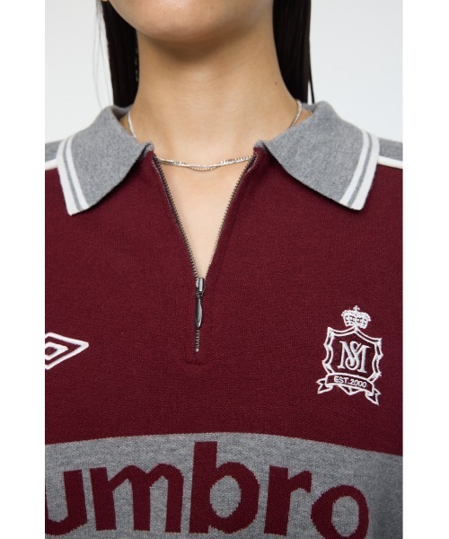 UMBRO HALF ZIP TEAM ニットシャツ（ニット/セーター）｜MOUSSY