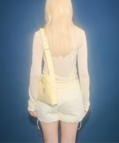 FEKETE（フェケテ）の「star pendant 2way shoulder bag / スターチャーム2WAYショルダーバッグ（ショルダーバッグ・レディース・サックスブルー/ライトイエロー・FREE）」の18枚目の写真