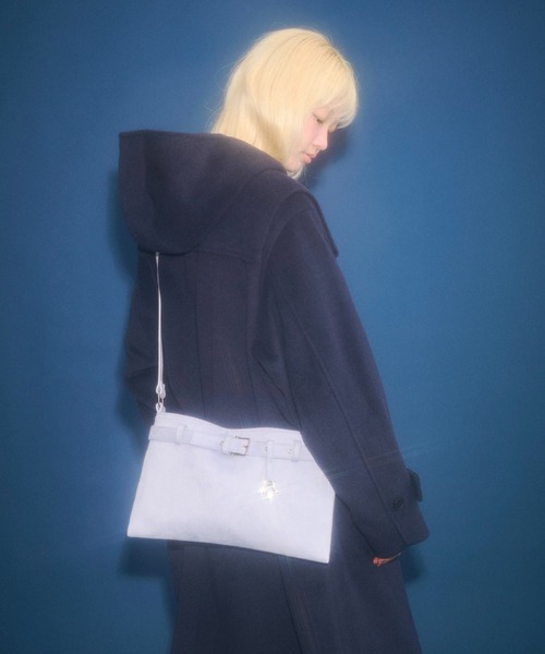 FEKETE（フェケテ）の「star pendant 2way shoulder bag / スターチャーム2WAYショルダーバッグ（ショルダーバッグ・レディース・サックスブルー/ライトイエロー・FREE）」の17枚目の写真