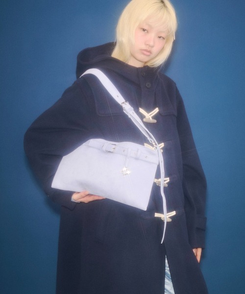 FEKETE（フェケテ）の「star pendant 2way shoulder bag / スターチャーム2WAYショルダーバッグ（ショルダーバッグ・レディース・サックスブルー/ライトイエロー・FREE）」の16枚目の写真