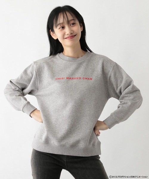 FOUND GOOD（ファウンドグッド）の「ちびまる子ちゃん 裏毛プリントプルオーバー/31025213（その他トップス・レディース・ホワイト系7/グレー系6/グレー系8/アイボリー/グレー系5/グレー系9・L/S/M）」の2枚目の写真