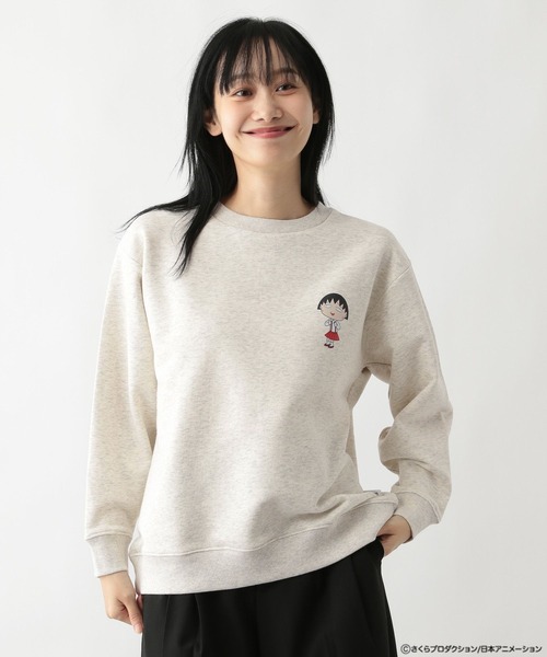 FOUND GOOD（ファウンドグッド）の「ちびまる子ちゃん 裏毛プリントプルオーバー/31025213（その他トップス・レディース・ホワイト系7/グレー系6/グレー系8/アイボリー/グレー系5/グレー系9・L/S/M）」の6枚目の写真