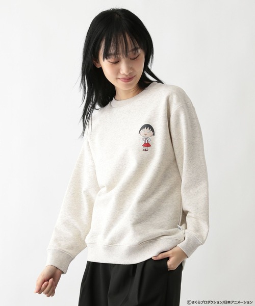 FOUND GOOD（ファウンドグッド）の「ちびまる子ちゃん 裏毛プリントプルオーバー/31025213（その他トップス・レディース・ホワイト系7/グレー系6/グレー系8/アイボリー/グレー系5/グレー系9・L/S/M）」の9枚目の写真