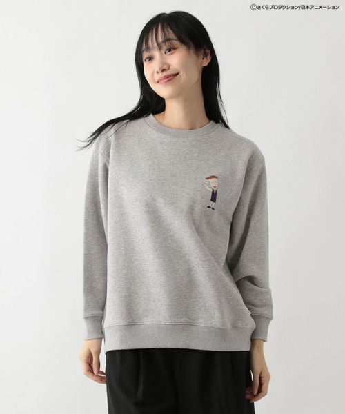 FOUND GOOD（ファウンドグッド）の「ちびまる子ちゃん 裏毛プリントプルオーバー/31025213（その他トップス・レディース・ホワイト系7/グレー系6/グレー系8/アイボリー/グレー系5/グレー系9・L/S/M）」の13枚目の写真