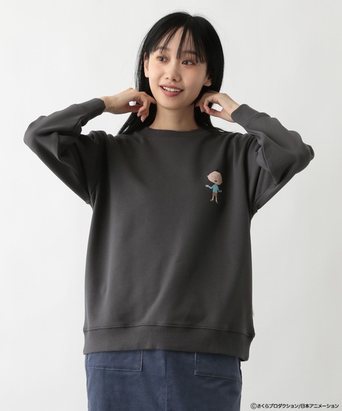 FOUND GOOD（ファウンドグッド）の「ちびまる子ちゃん 裏毛プリントプルオーバー/31025213（その他トップス・レディース・ホワイト系7/グレー系6/グレー系8/アイボリー/グレー系5/グレー系9・L/S/M）」の17枚目の写真