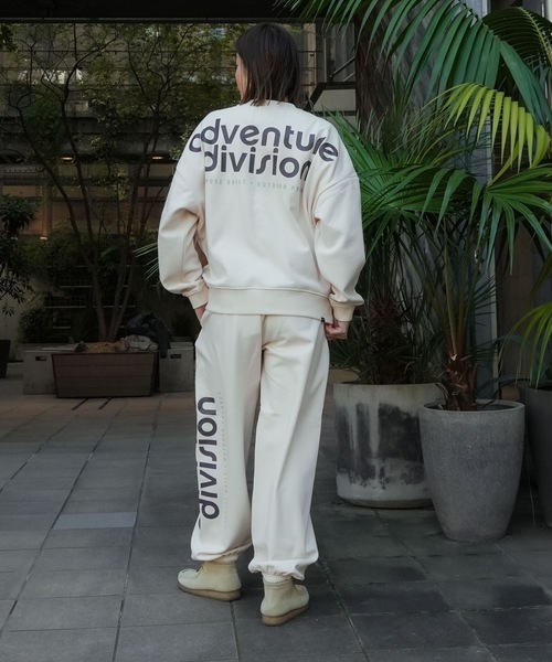 BILLABONG(ビラボン)の「BILLABONG レディース ADIV SWEAT JOGGER PA セットアップボトムス 【2025年秋冬モデル】 @autumn/ビラボン防風・撥水スウェットパンツ(SET UP・セットアップ可能アイテム・空港コーデ)(スウェットパンツ・レディース・アイボリー/ブラック系その他・MEDIUM/LARGE)」の20枚目の写真