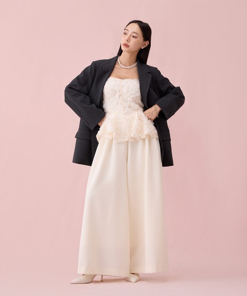 レースベアオールインワン（つなぎ/オールインワン）｜EIMY ISTOIRE