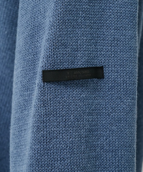 N.HOOLYWOOD（N.ハリウッド）の「【N.HOOLYWOOD/エヌハリウッド】別注 LIGHT KNIT PO（ニット/セーター・メンズ・ブルー/ブラック/ダークグレー・36/38/40）」の6枚目の写真