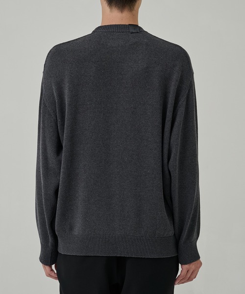 N.HOOLYWOOD（N.ハリウッド）の「【N.HOOLYWOOD/エヌハリウッド】別注 LIGHT KNIT PO（ニット/セーター・メンズ・ブルー/ブラック/ダークグレー・36/38/40）」の18枚目の写真