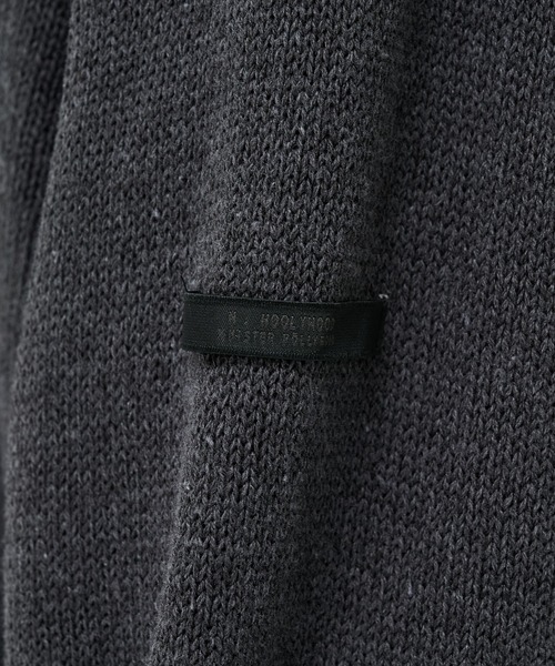 N.HOOLYWOOD（N.ハリウッド）の「【N.HOOLYWOOD/エヌハリウッド】別注 LIGHT KNIT PO（ニット/セーター・メンズ・ブルー/ブラック/ダークグレー・36/38/40）」の9枚目の写真