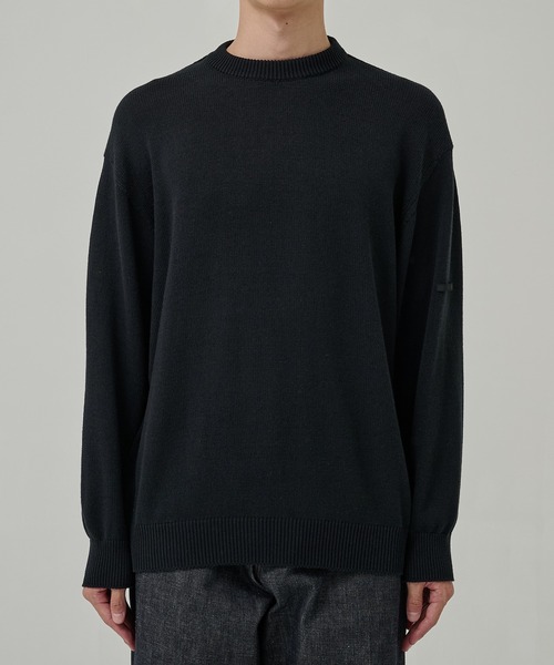 N.HOOLYWOOD（N.ハリウッド）の「【N.HOOLYWOOD/エヌハリウッド】別注 LIGHT KNIT PO（ニット/セーター・メンズ・ブルー/ブラック/ダークグレー・36/38/40）」の19枚目の写真