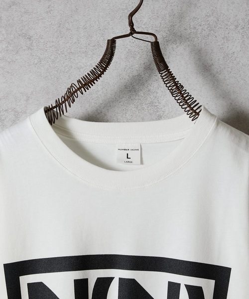 N(N) number nine PRINTED CLASSIC L/S T-SHIRT / エヌエヌ