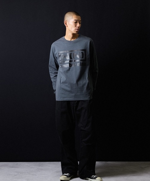 N(N) number nine PRINTED CLASSIC L/S T-SHIRT / エヌエヌ