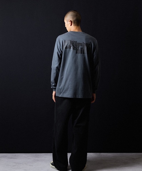 N(N) number nine PRINTED CLASSIC L/S T-SHIRT / エヌエヌ