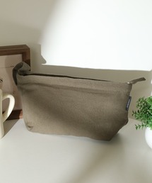 l'atelier Nuuit（アトリエヌイ）の「ウォッシュドコットン  ポーチ L（ポーチ）」