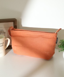 l'atelier Nuuit（アトリエヌイ）の「ウォッシュドコットン  ポーチ L（ポーチ）」