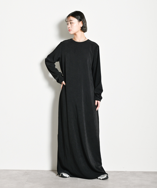 CITYSHOP（シティーショップ）の「VELVET LEAN KAFTAN DRESS：ワンピース（ワンピース・レディース・ブラック/ベージュ・36/38）」の17枚目の写真