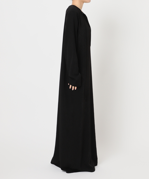 CITYSHOP（シティーショップ）の「VELVET LEAN KAFTAN DRESS：ワンピース（ワンピース・レディース・ブラック/ベージュ・36/38）」の7枚目の写真