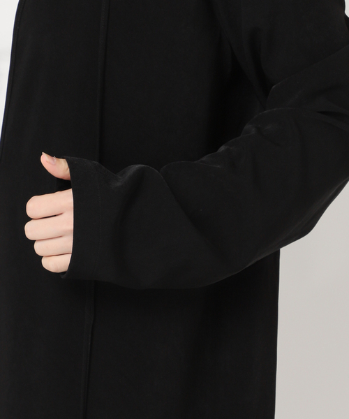 CITYSHOP（シティーショップ）の「VELVET LEAN KAFTAN DRESS：ワンピース（ワンピース・レディース・ブラック/ベージュ・36/38）」の9枚目の写真