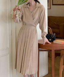 YUGA_YGMC  Pleated long dress