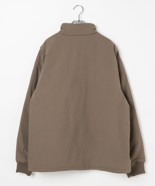 BAYFLOW（ベイフロー）の「［ベストとしても着用可］2WAY中綿ブルゾン【撥水】/アタッチメント（ブルゾン・メンズ・ブラウン/ブラック・LARGE/MEDIUM）」の4枚目の写真