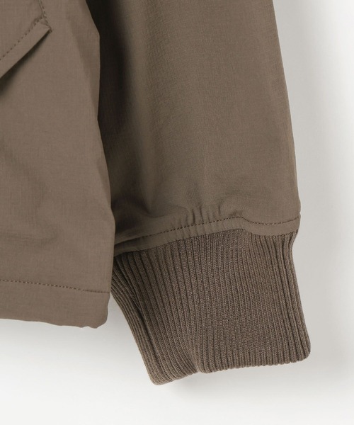 BAYFLOW（ベイフロー）の「［ベストとしても着用可］2WAY中綿ブルゾン【撥水】/アタッチメント（ブルゾン・メンズ・ブラウン/ブラック・LARGE/MEDIUM）」の8枚目の写真