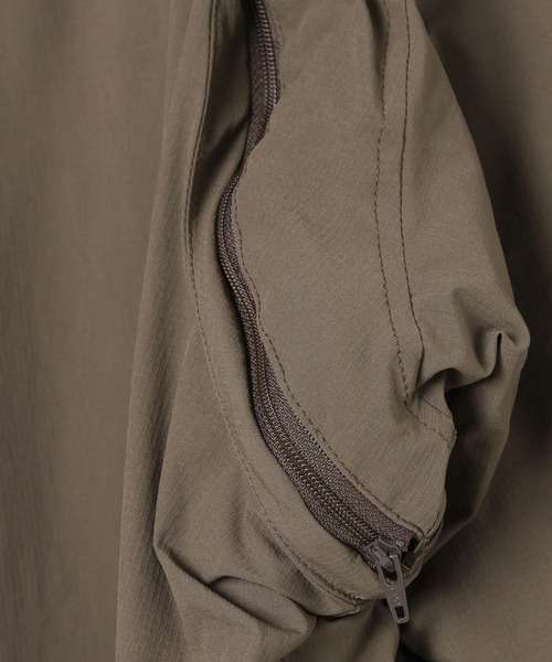 BAYFLOW（ベイフロー）の「［ベストとしても着用可］2WAY中綿ブルゾン【撥水】/アタッチメント（ブルゾン・メンズ・ブラウン/ブラック・LARGE/MEDIUM）」の12枚目の写真