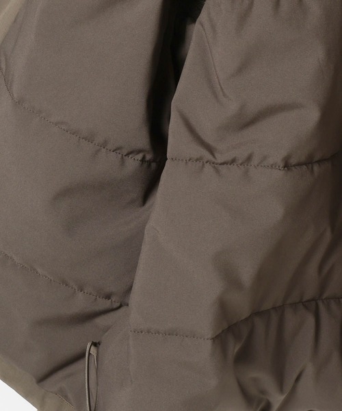 BAYFLOW（ベイフロー）の「［ベストとしても着用可］2WAY中綿ブルゾン【撥水】/アタッチメント（ブルゾン・メンズ・ブラウン/ブラック・LARGE/MEDIUM）」の14枚目の写真