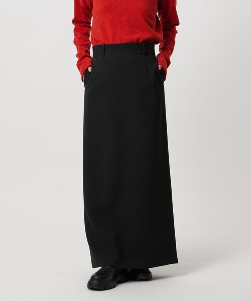 MARW UNITED ARROWS（マルゥ ユナイテッドアローズ）の「＜MARW UNITED ARROWS＞ベーシック スリット タイトスカート（スカート・レディース・ブラック/モカ・34/36/38）」の2枚目の写真