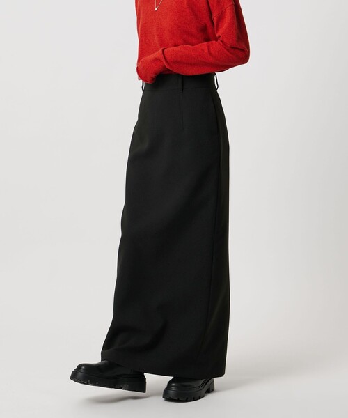 MARW UNITED ARROWS（マルゥ ユナイテッドアローズ）の「＜MARW UNITED ARROWS＞ベーシック スリット タイトスカート（スカート・レディース・ブラック/モカ・34/36/38）」の3枚目の写真