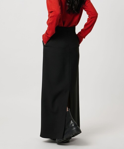 MARW UNITED ARROWS（マルゥ ユナイテッドアローズ）の「＜MARW UNITED ARROWS＞ベーシック スリット タイトスカート（スカート・レディース・ブラック/モカ・34/36/38）」の4枚目の写真